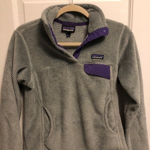 Grey patagonia fleece